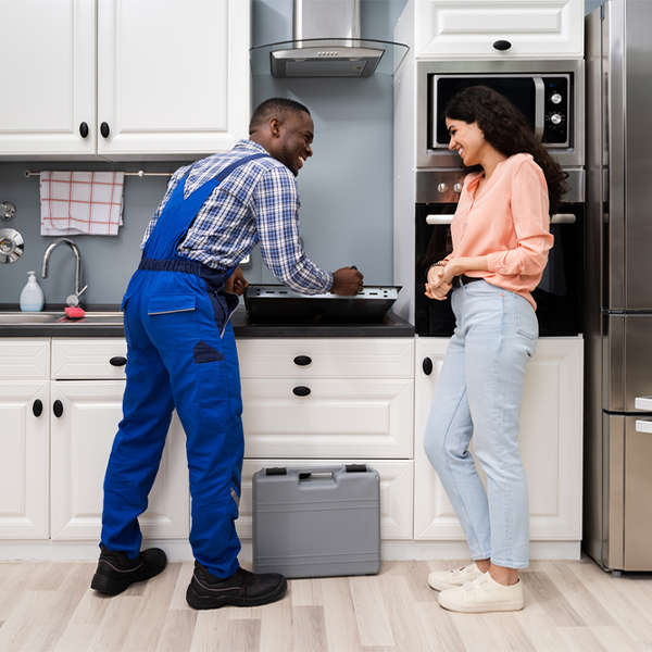 can you provide an estimate for cooktop repair before beginning any work in Lofall Washington